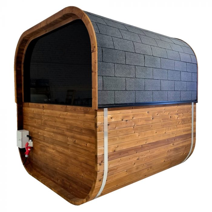 Sauna Exterior Hekla Cube