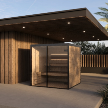 Sauna Exterior Square